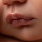 Photo de la bouche d'un Nouveau-né