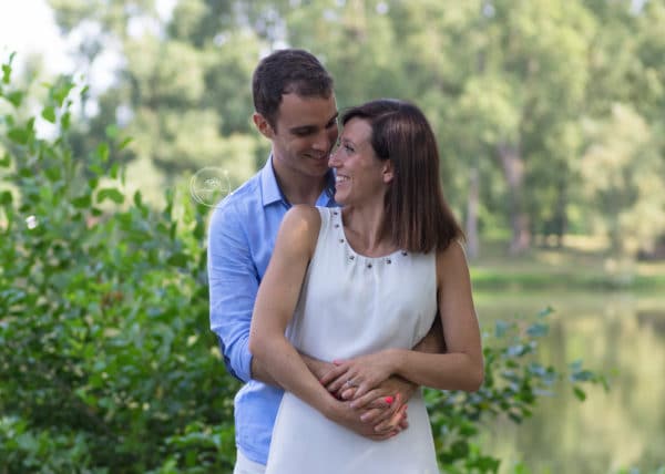 Photo d'un couple amoureux
