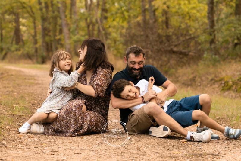 Séance Photo en Famille dans la Loire à proximité de Montbrison