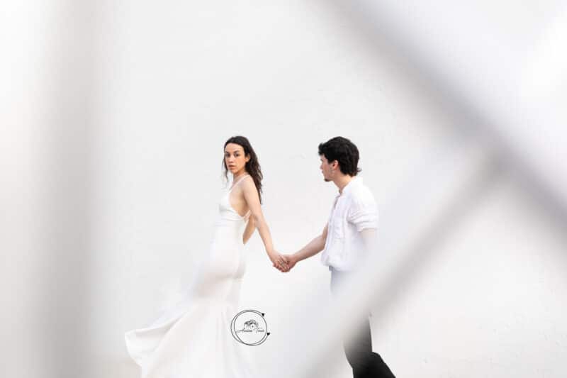 Photo d'un couple pendant leur mariage St Etienne Lyon Photographe