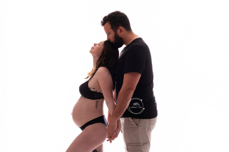 Séance Grossesse Studio, Photo de Couple - Saint-Etienne Montbrison Photographe Loire