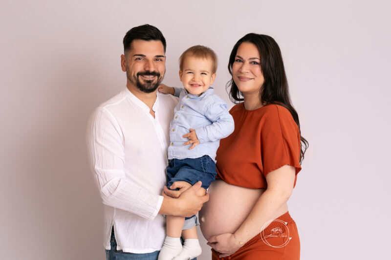 Séance Grossesse Studio, Photo de Famille - Saint-Etienne Montbrison Photographe Loire